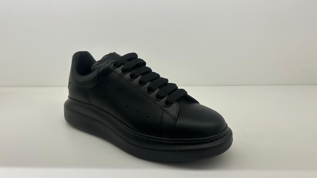 Alexander McQueen Black Larry Sneaker