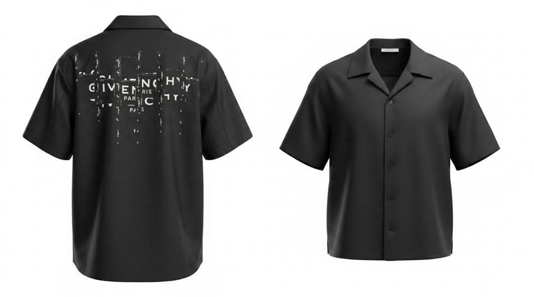 Givenchy Black Short Sleeve T-Shirt