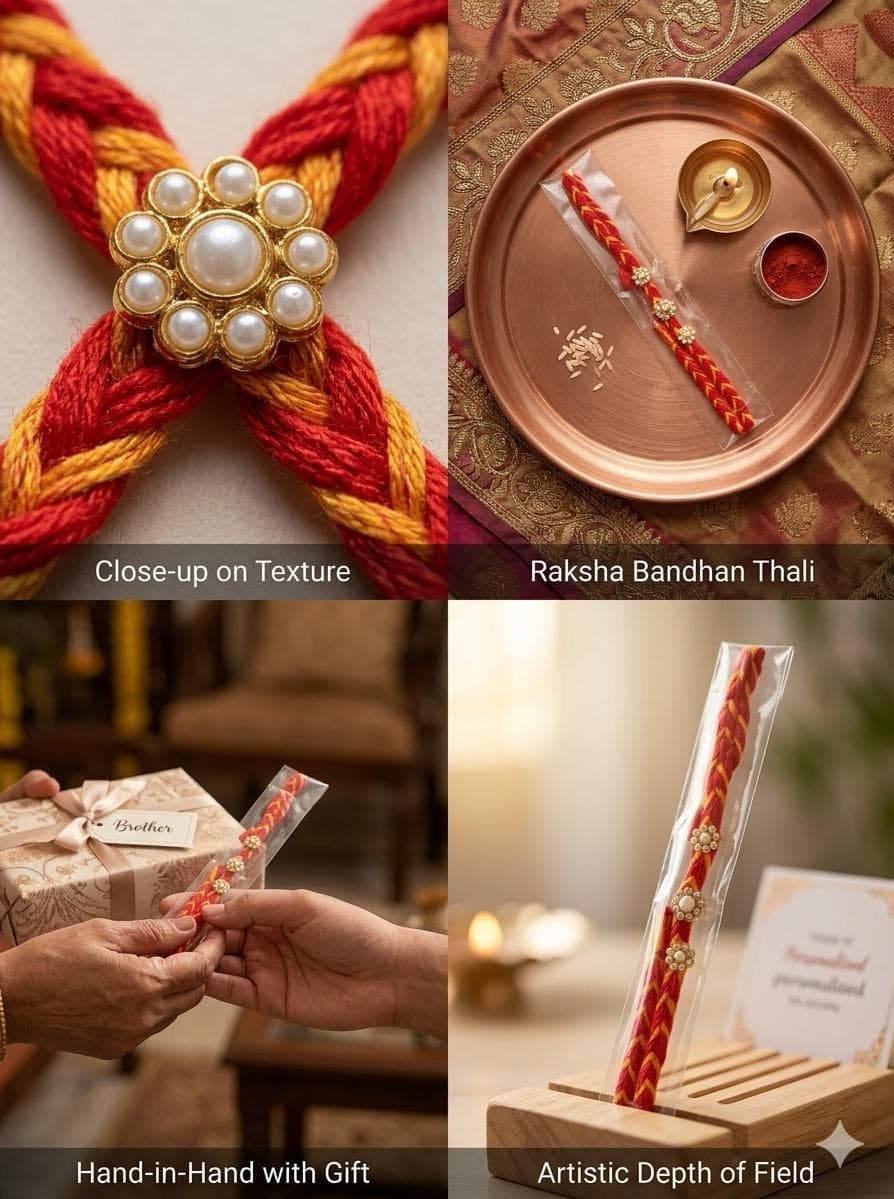 Embellished Braided Rakhi