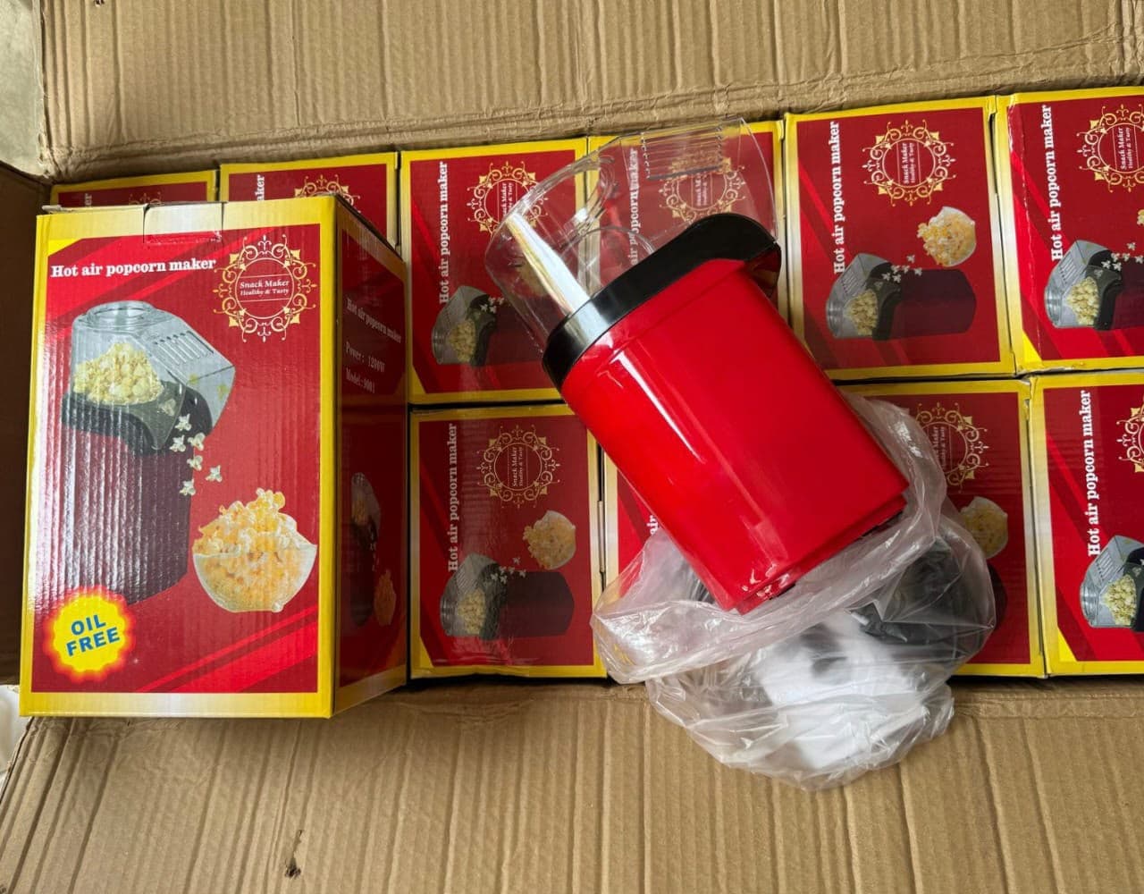 Hot Air Popcorn Maker