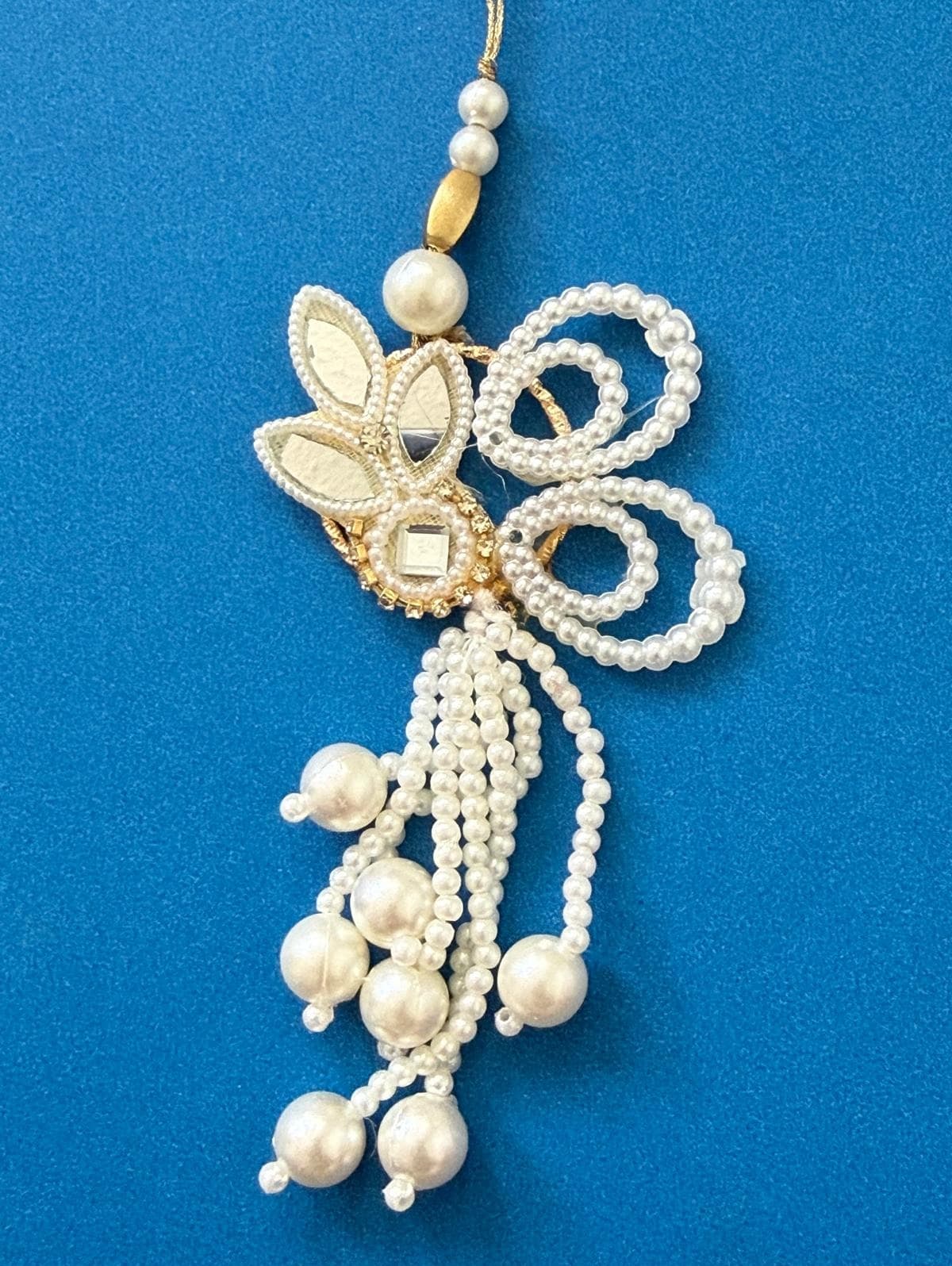 Elegant Pearl Bangle Rakhi