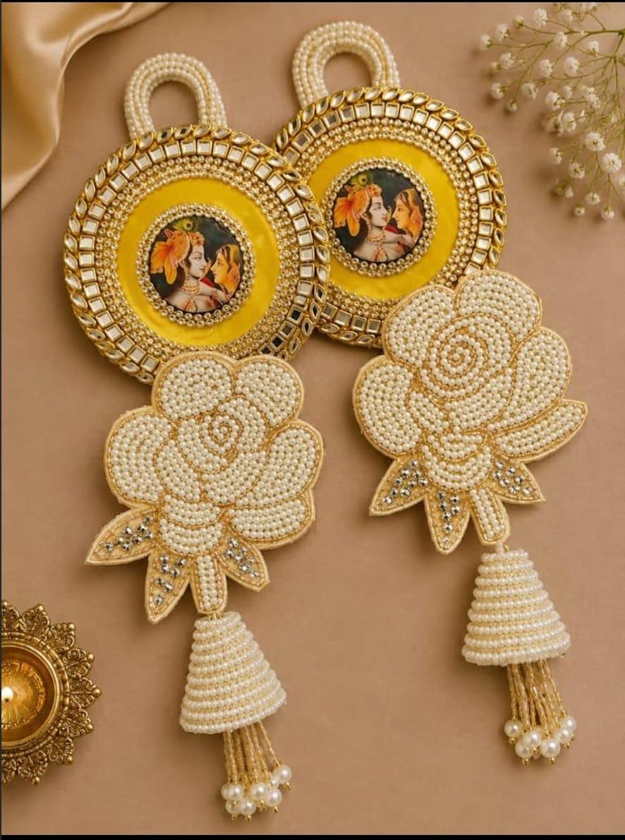 Divine Couple Festive Wall Hanging