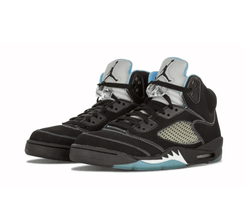 Jordan 5 Retro Black University Blue