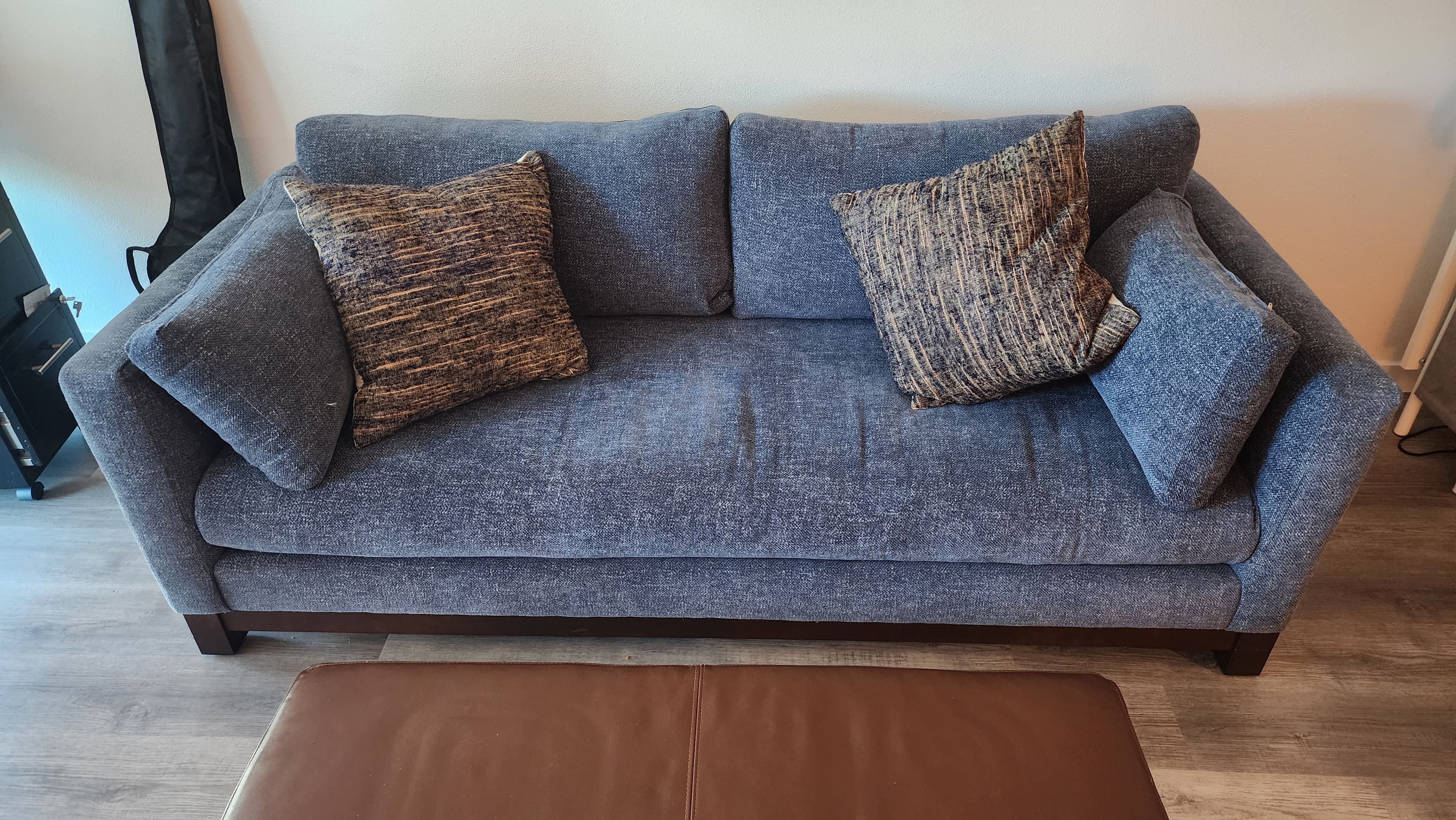 Crate and Barrel Pacific Bench Sofa