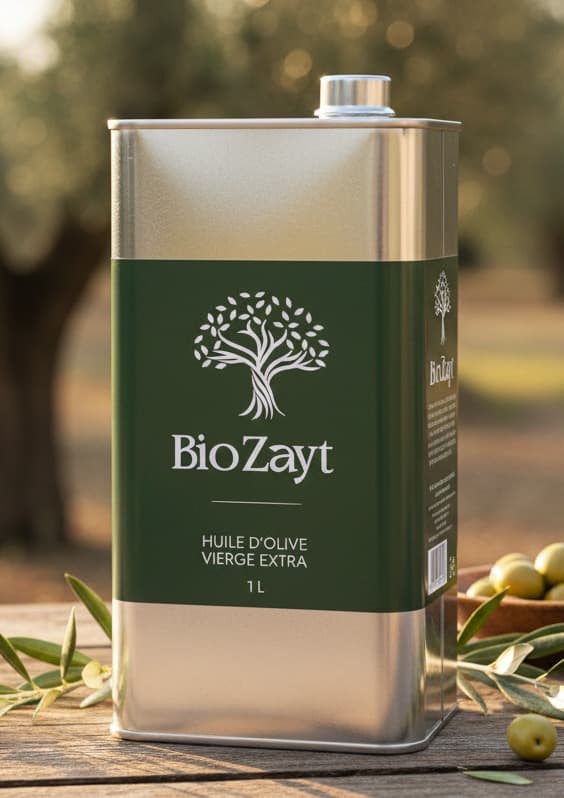 1 Liter Can Premium Extra Virgin Olive Oil